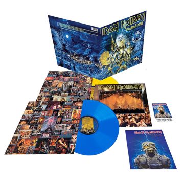 Iron Maiden: LIVE AFTER DEATH (40th Anniversary Limited Edition) 2 LPs (blau und gelb) im Gatefold-Cover