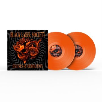 Black Label Society: ENGINES OF DEMOLITION Orangefarbene Doppel-LP