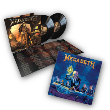 Megadeth-Bundle: "The Sick, The Dying… And The Dead!" Als Doppel-LP &"Rust in Peace" - der Klassiker auf Vinyl