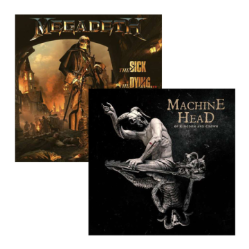 CD-Bundle Machine Head und Megadeth